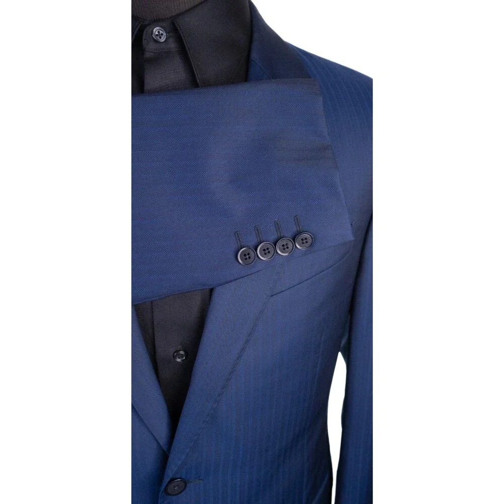 ARMANI Collezioni Modern 2-Button Navy 